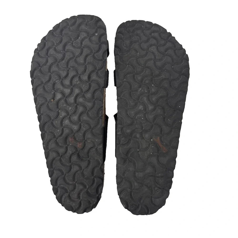 Birkenstock Mayari Sandals Women 11 Men 9 EU 42 Black Leather